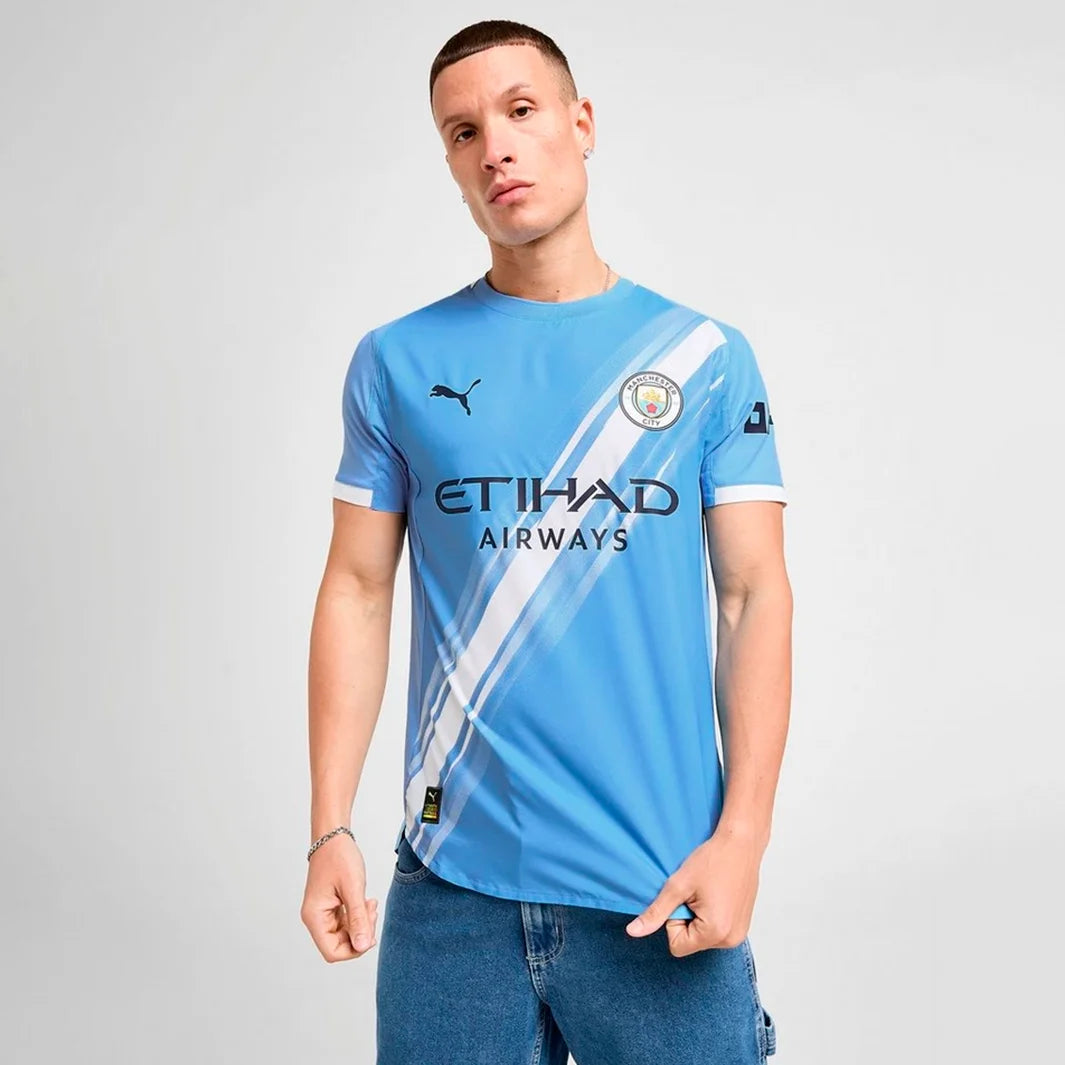 Camisa Manchester City Jogador 2025/26 Home