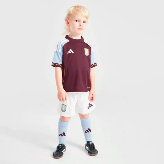 Camisa Aston Villa Kit Infantil 2025/26 Home