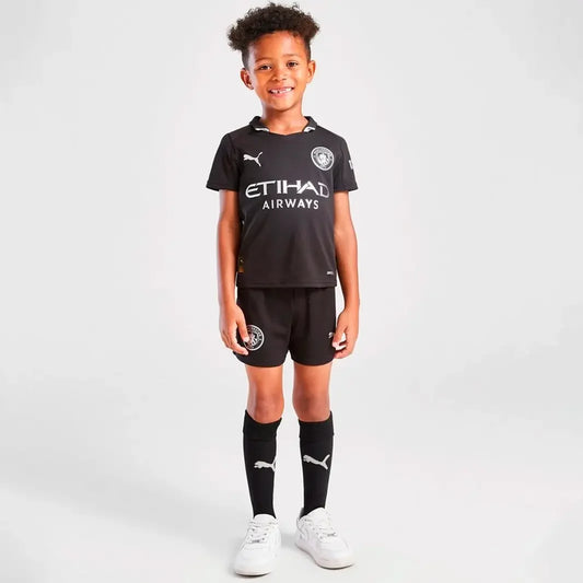 Conjunto Infantil do Manchester City 2025/26 – Away