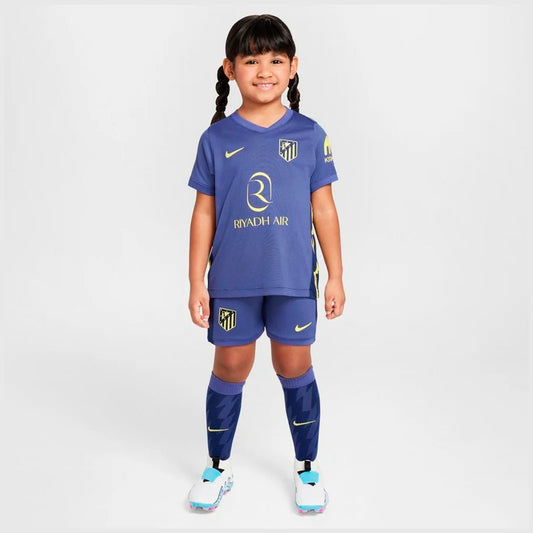 Camisa Atletico Madrid Kit Infantil 2025/26 Away
