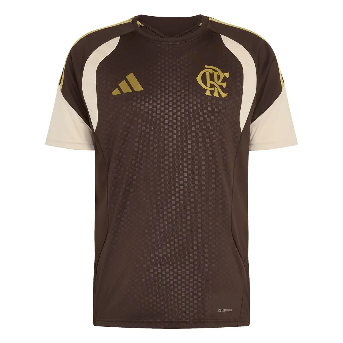 Camisa Adidas Flamengo 2026/27 Treino Marrom