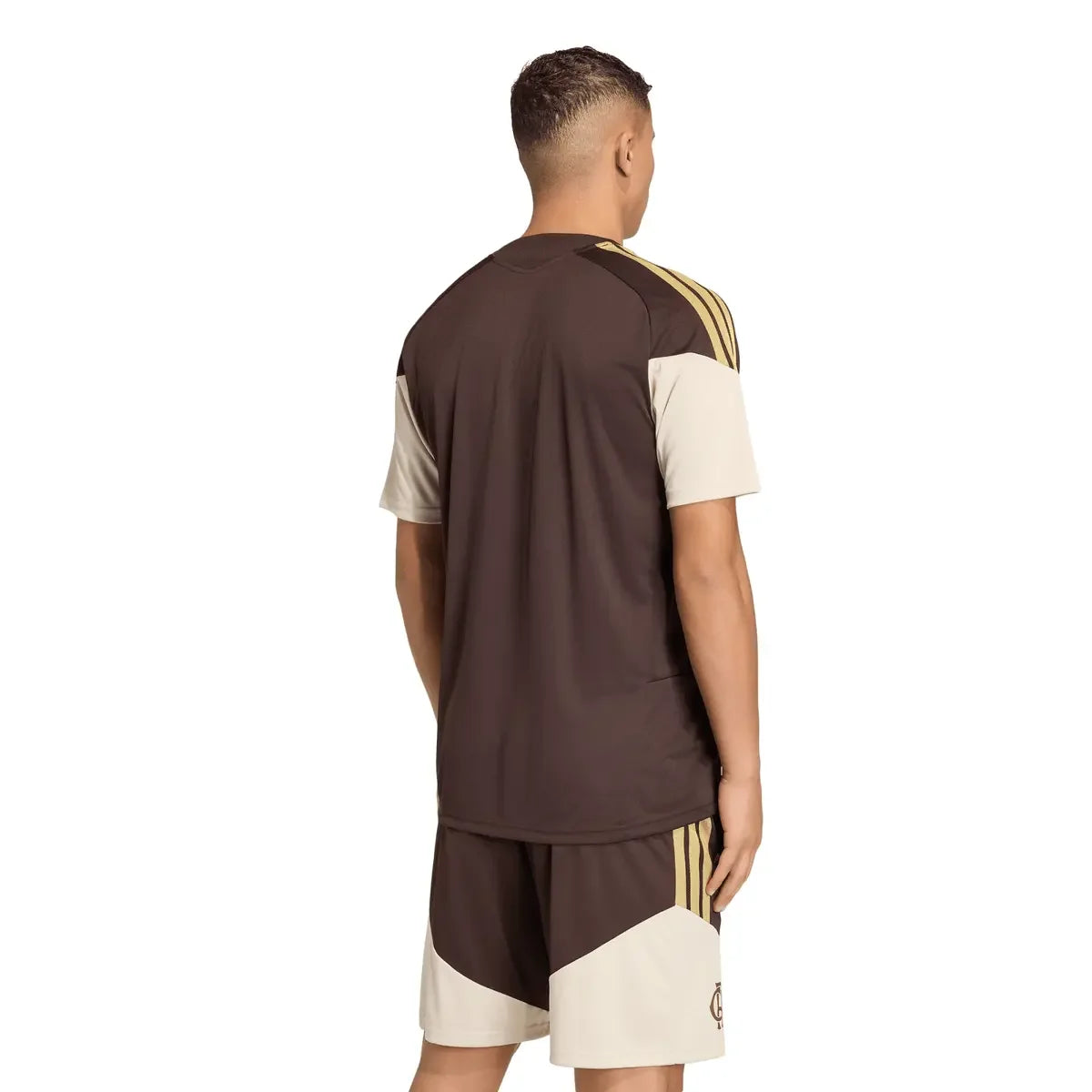 Camisa Adidas Flamengo 2026/27 Treino Marrom