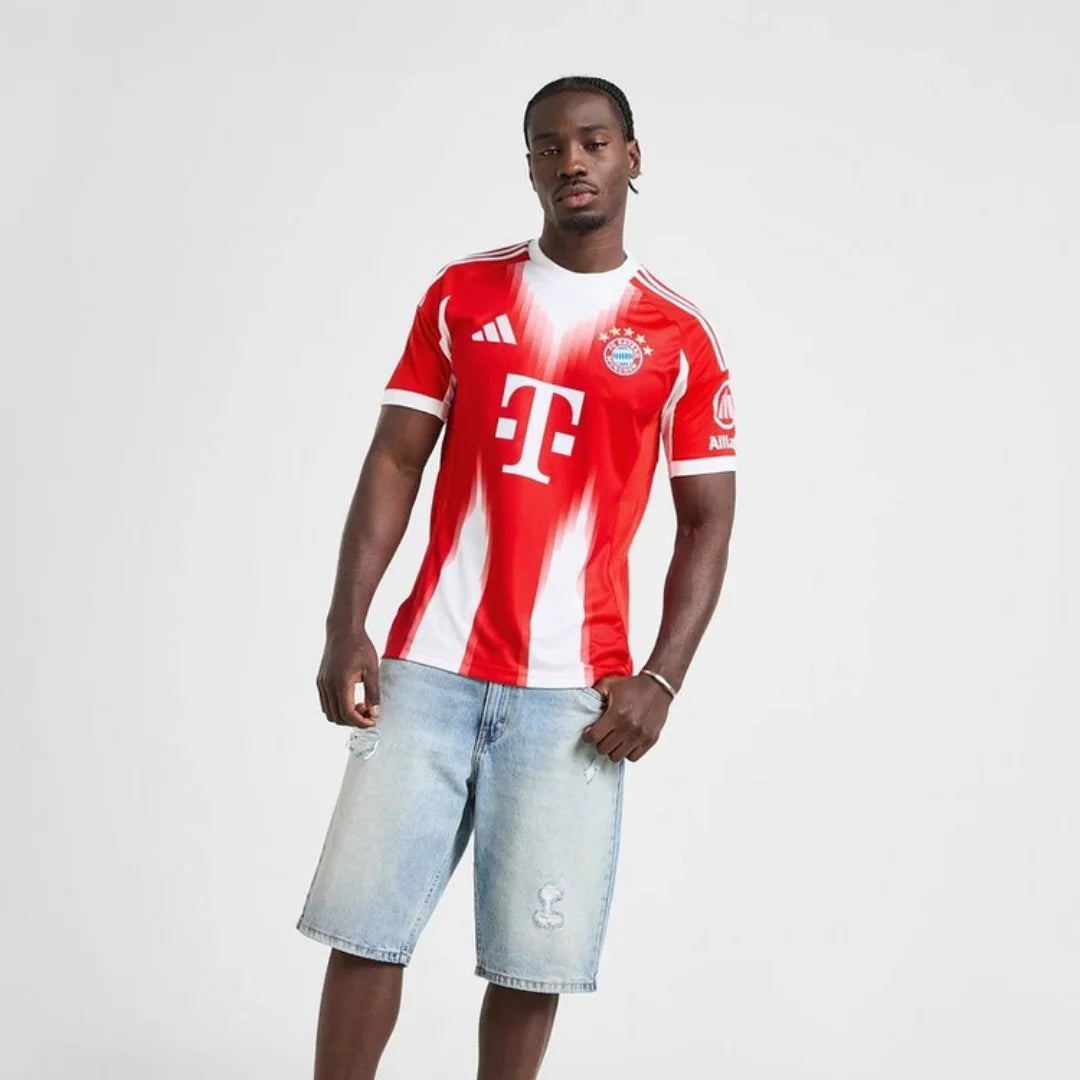 Camisa Bayern Munich 2025/26 Home – Versão Torcedor