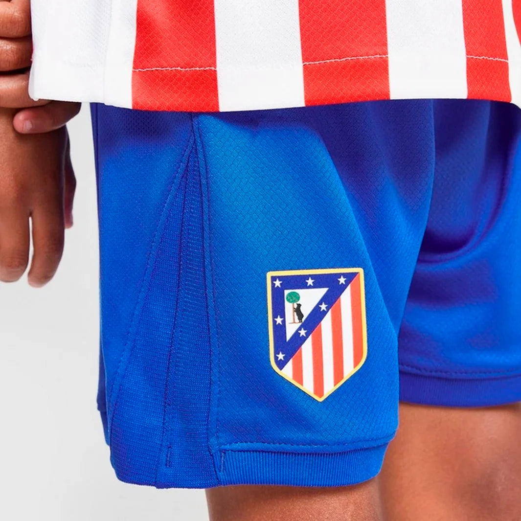 Camisa Atletico Madrid Kit Infantil 2025/26 Home