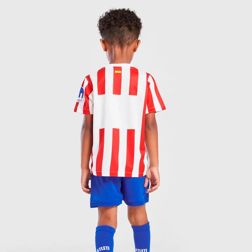Camisa Atletico Madrid Kit Infantil 2025/26 Home