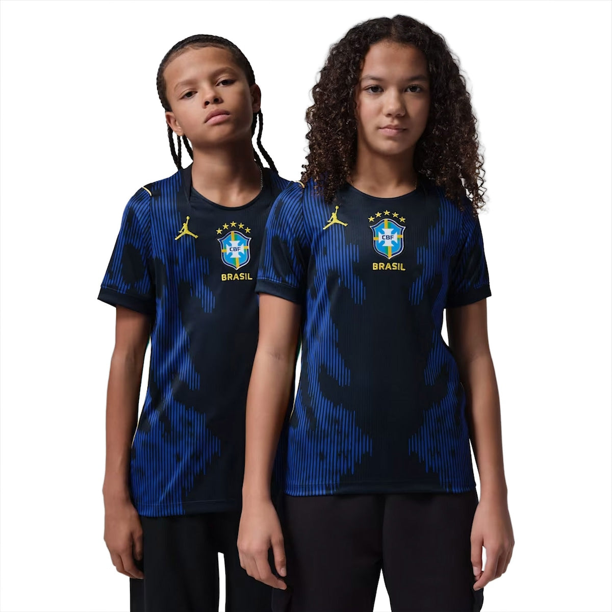 Conjunto Infantil Seleção Brasileira x Jordan 2026/27 II