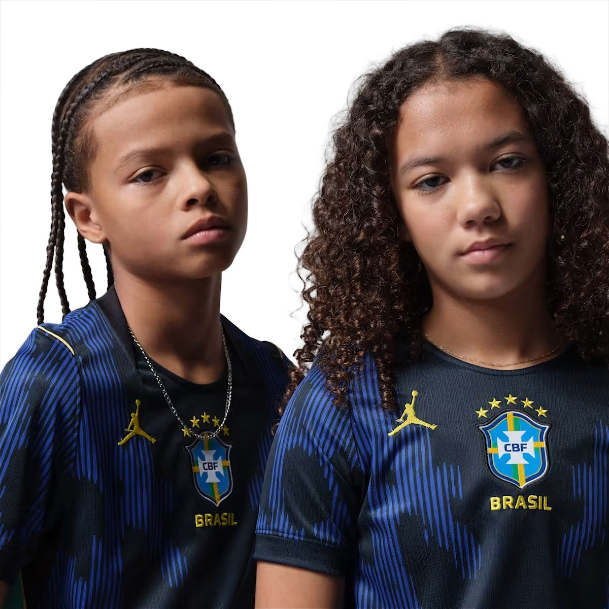 Conjunto Infantil Seleção Brasileira x Jordan 2026/27 II
