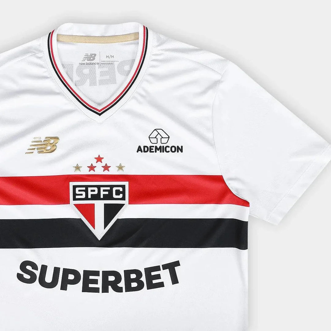Camisa São Paulo Jogador 2025/26 Home