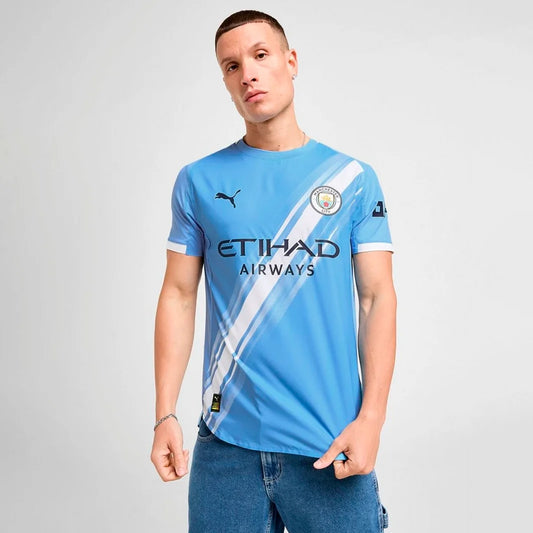 Camisa Manchester City Jogador 2025/26 Home