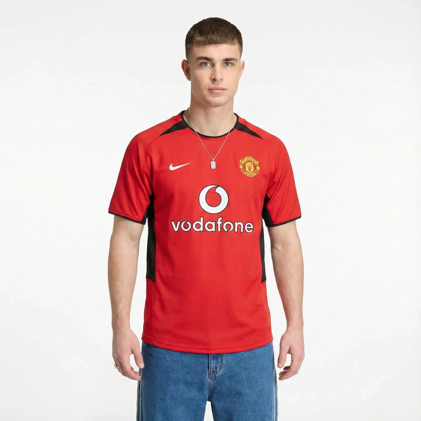 Camisa Retrô Manchester United 2002/04 I