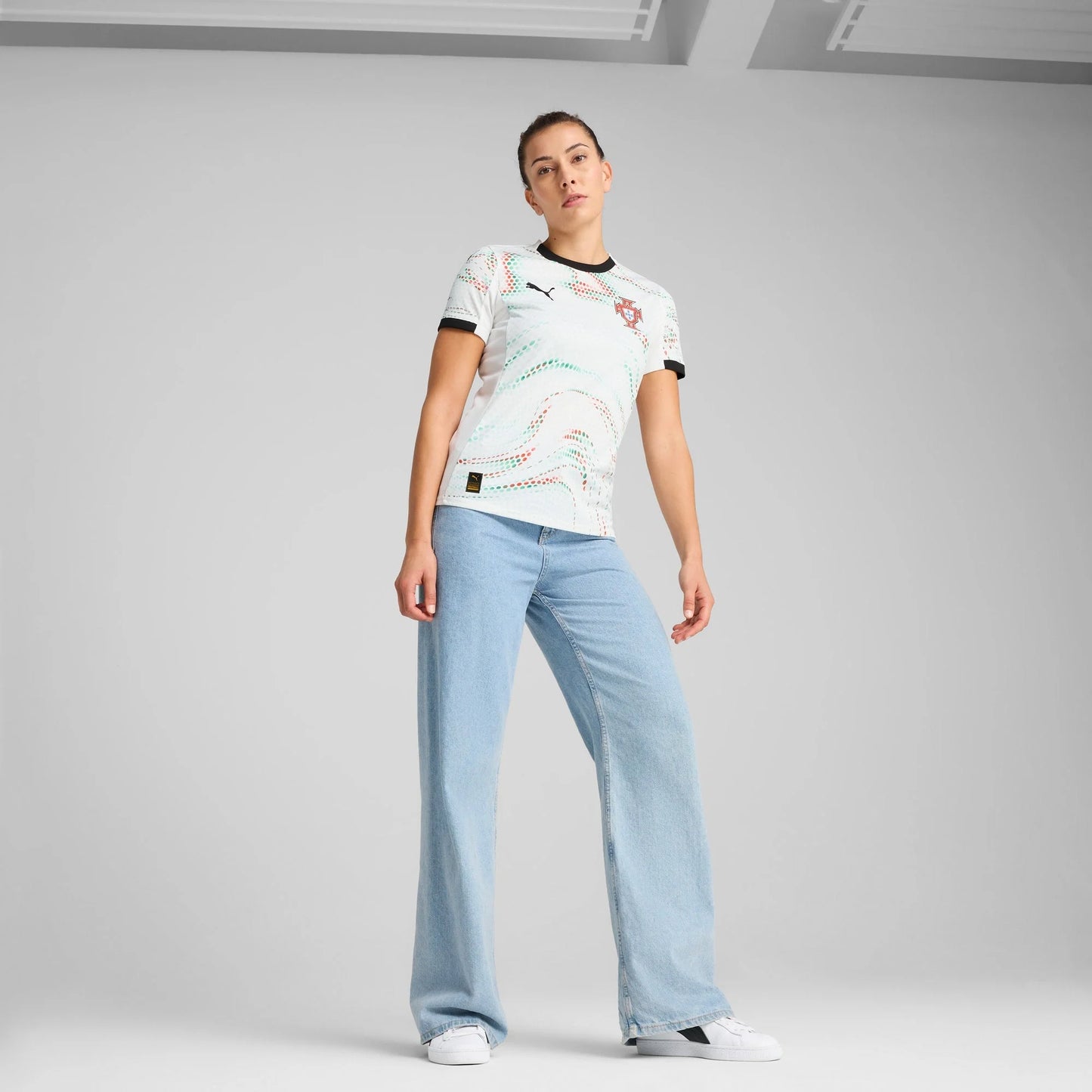 Camisa Portugal 2025 Feminina Away