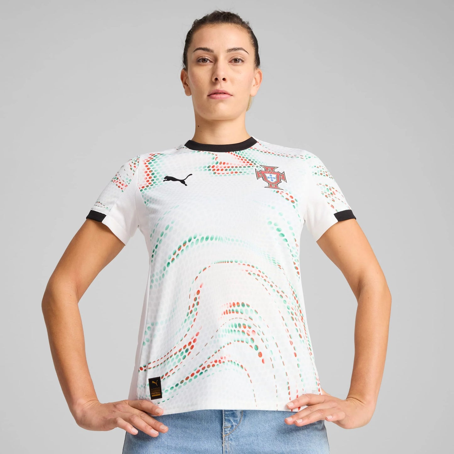 Camisa Portugal 2025 Feminina Away