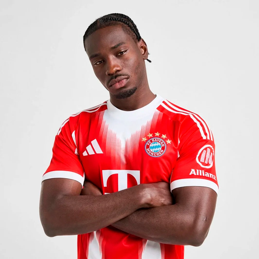 Camisa Bayern Munich 2025/26 Home – Versão Torcedor