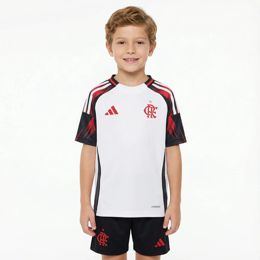 Conjunto Infantil Adidas Flamengo 2025/26 II