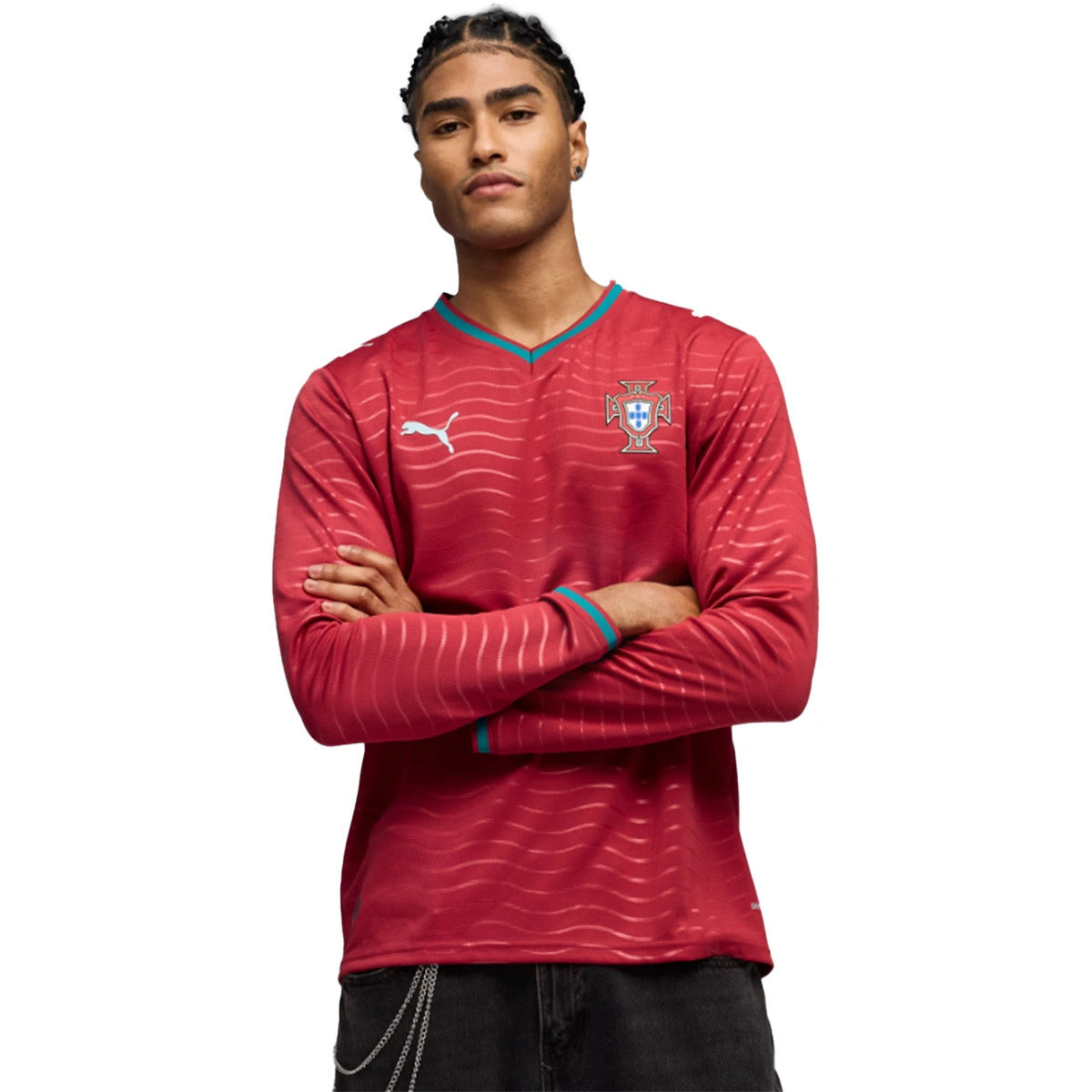 Camisa Portugal Home 2026/27 Manga Longa
