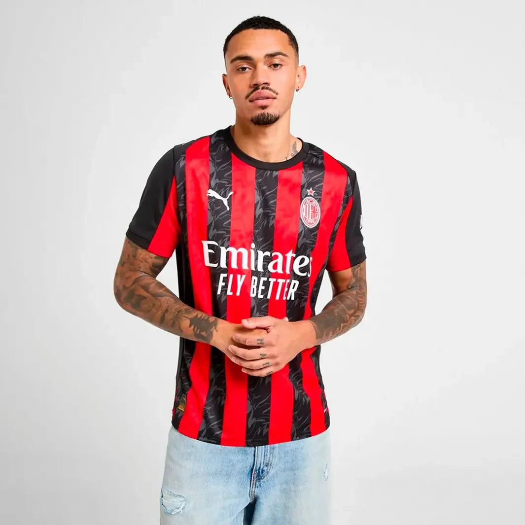 Camisa AC Milan 2025/26 Home – Versão Torcedor