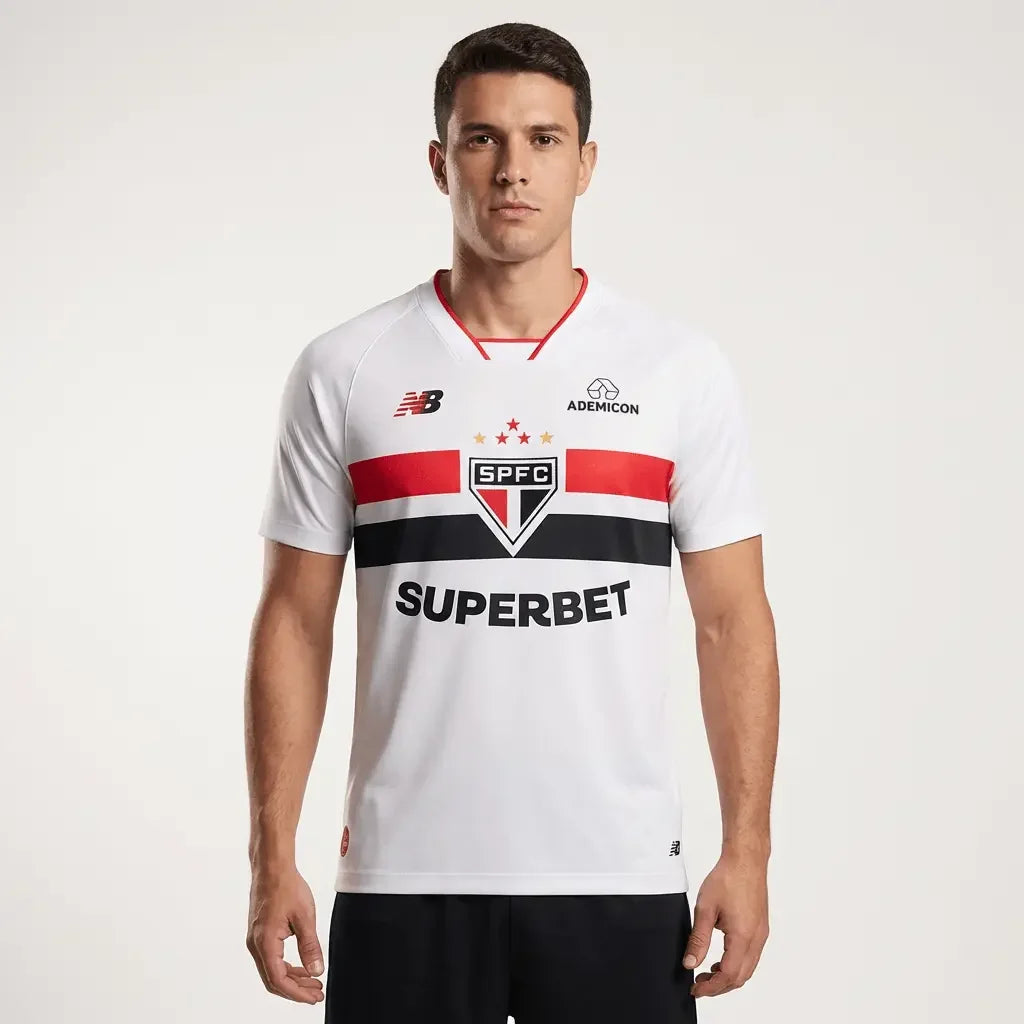 Camisa do São Paulo 2026/27 Home Versão Torcedor Masculina