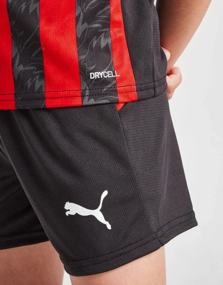 Camisa AC Milan Kit Infantil 2025/26 Home