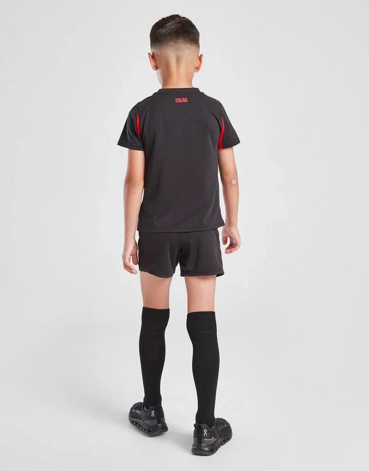 Camisa AC Milan Kit Infantil 2025/26 Home
